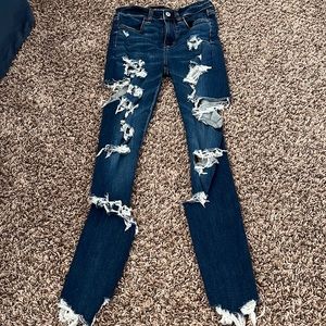 American eagle blue jeans